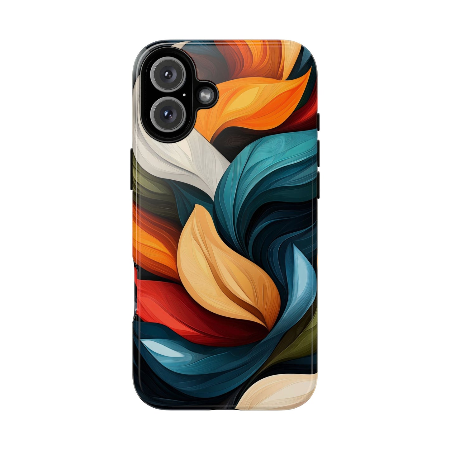 Floral Flow Abstract Phone Case – Nature-Inspired Design for iPhone, Google Pixel & Samsung