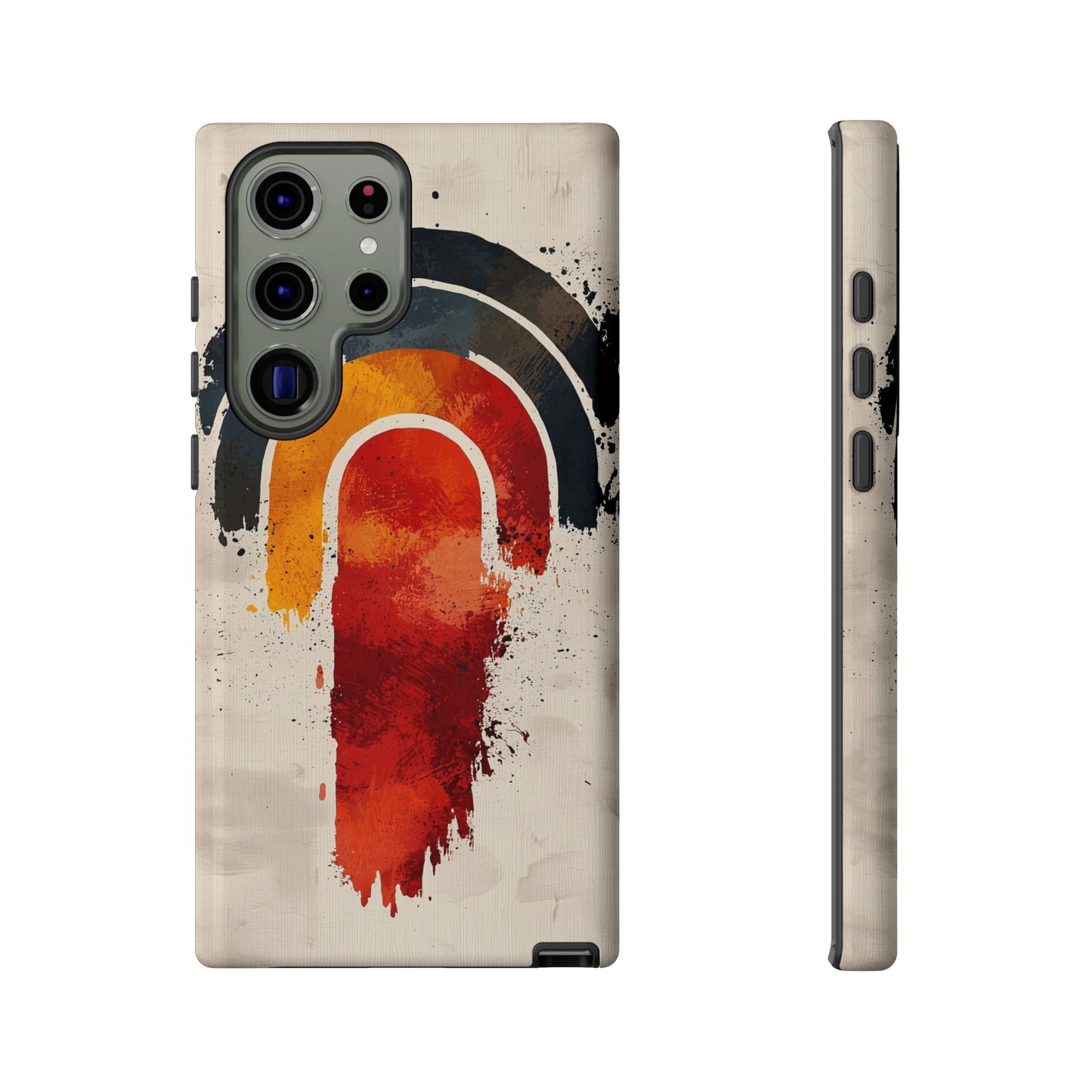 Boho Retro Splash Rainbow Phone Case for iPhone, Pixel & Samsung