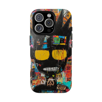 Jean-Michel Basquiat Phone Case – Contemporary Art Design - iPhone, Samsung & Google Pixel Cover - Artistic Painting Case,  Art Lover Gift