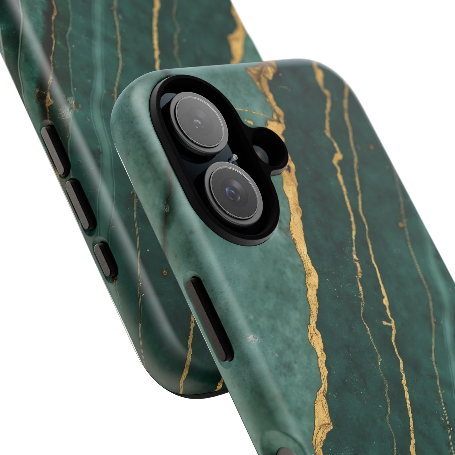 Jade Green Marble Case Design