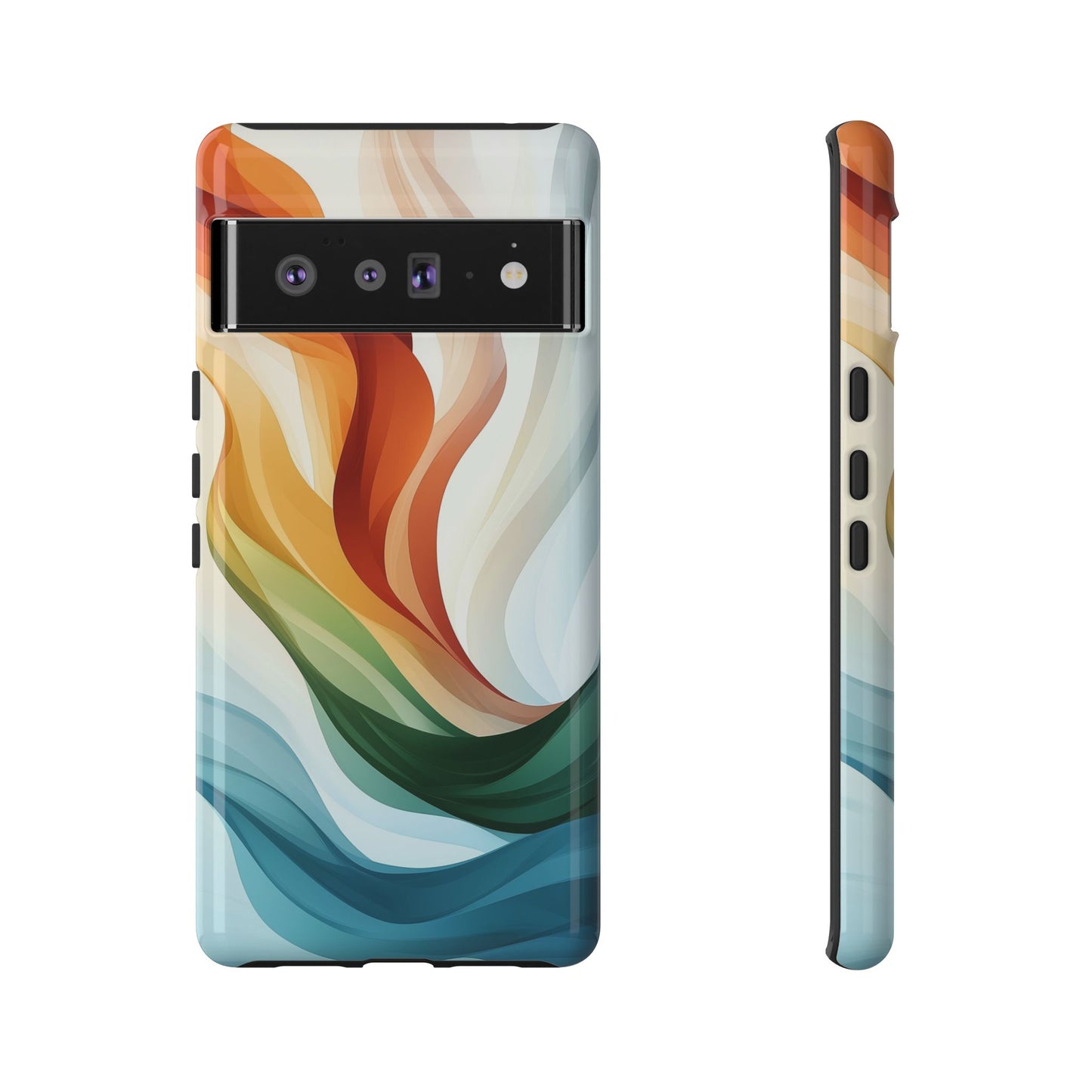 Aurora Stream Watercolor Phone Case for iPhone, google Pixel & Samsung