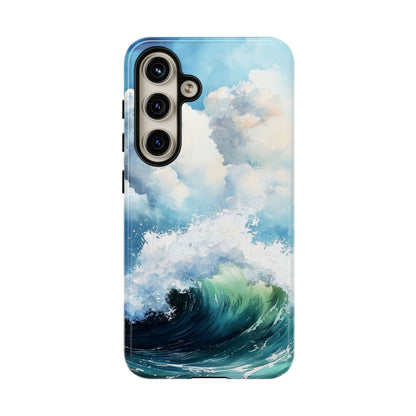 Pastel Wave Dream Watercolor Phone Case for iPhone, google Pixel & Samsung