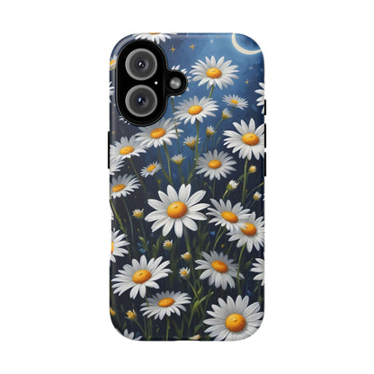 Witchy Daisy Flowers Phone Case Vintage Botanical Cover