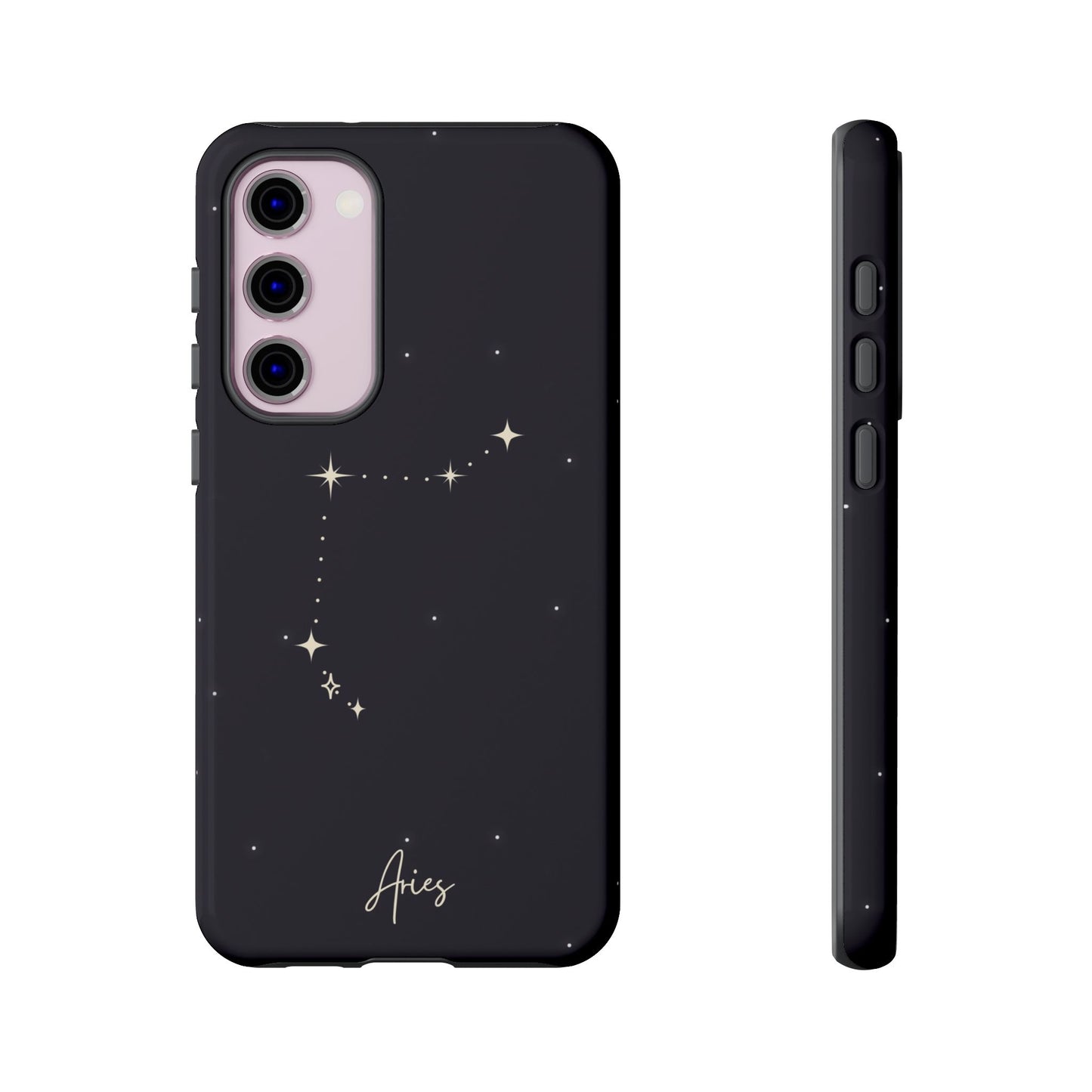Aries Zodiac Starry Phone Case – Cosmic Style for iPhone, Samsung & Google Pixel