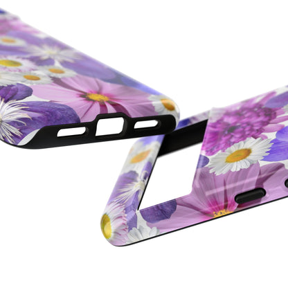 Lavender Blossom Floral Mobile Case