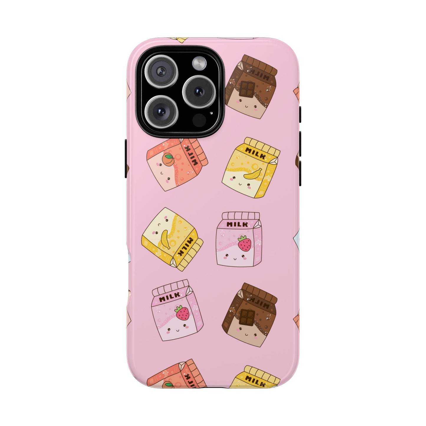 Kawaii Milk Carton Phone Case for iPhone, Google Pixel, Samsung