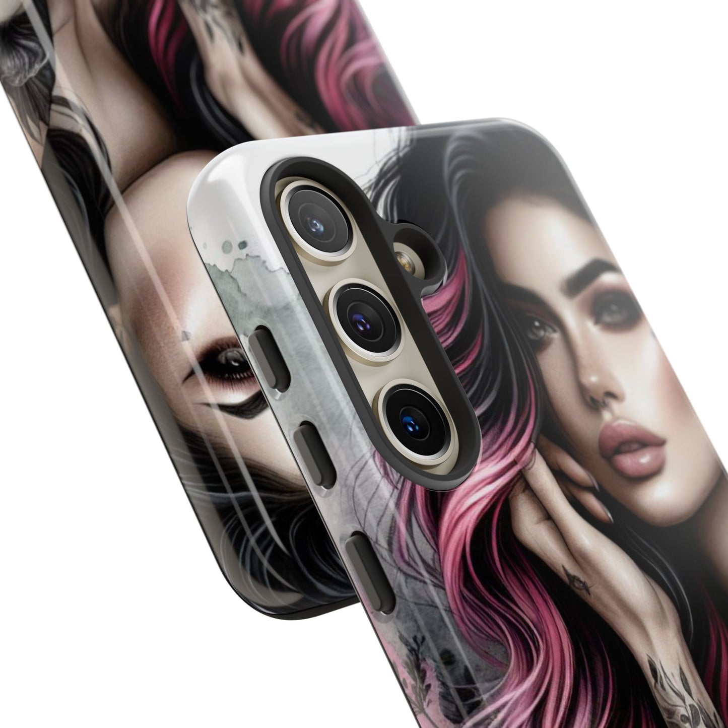 Tattooed Elegance – Gothic Art Mobile Cover