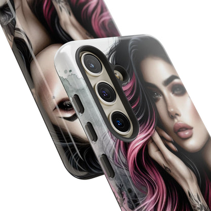 Tattooed Elegance – Gothic Art Mobile Cover