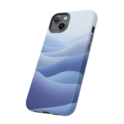 Intricate Abstract Wavy Landscape phone case