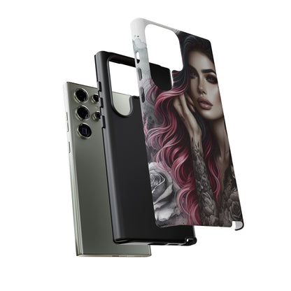 Tattooed Elegance – Gothic Art Mobile Cover