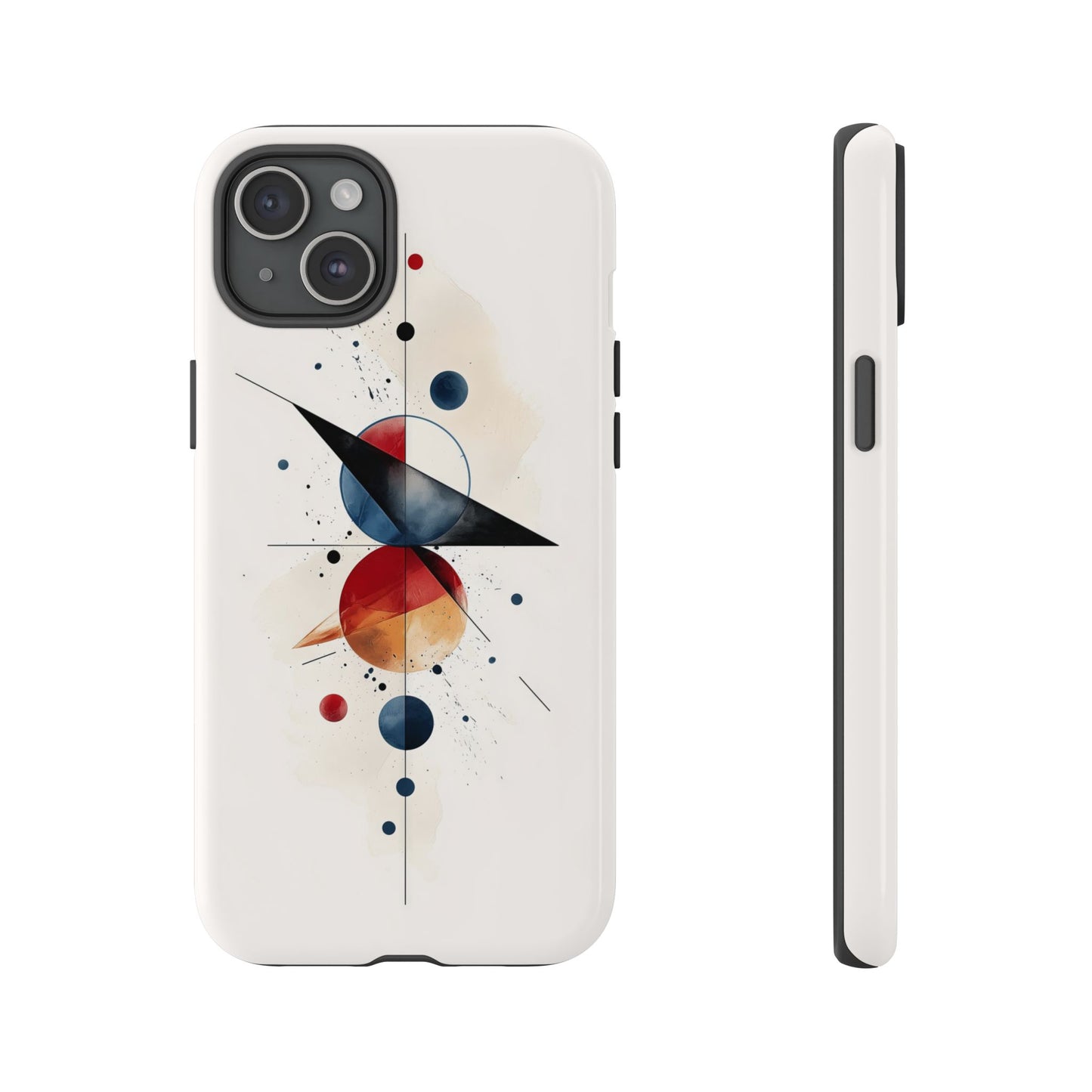 Orbital Drift – Abstract Space Geometry Phone Case for iPhone, Samsung & Pixel