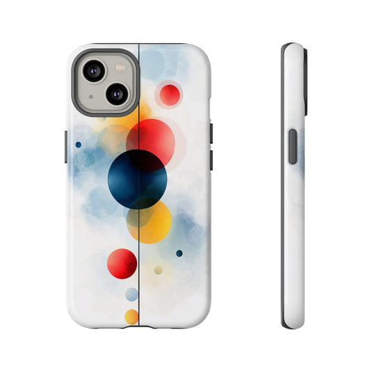 Celestial Balance – Watercolor Abstract Phone Case for iPhone, Samsung & Pixel