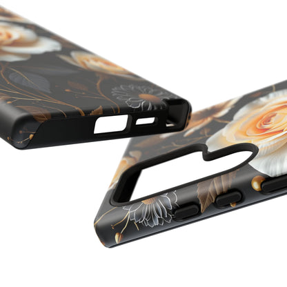 Elegant 3D Floral Design, Botanical Phone Case design for Iphone.