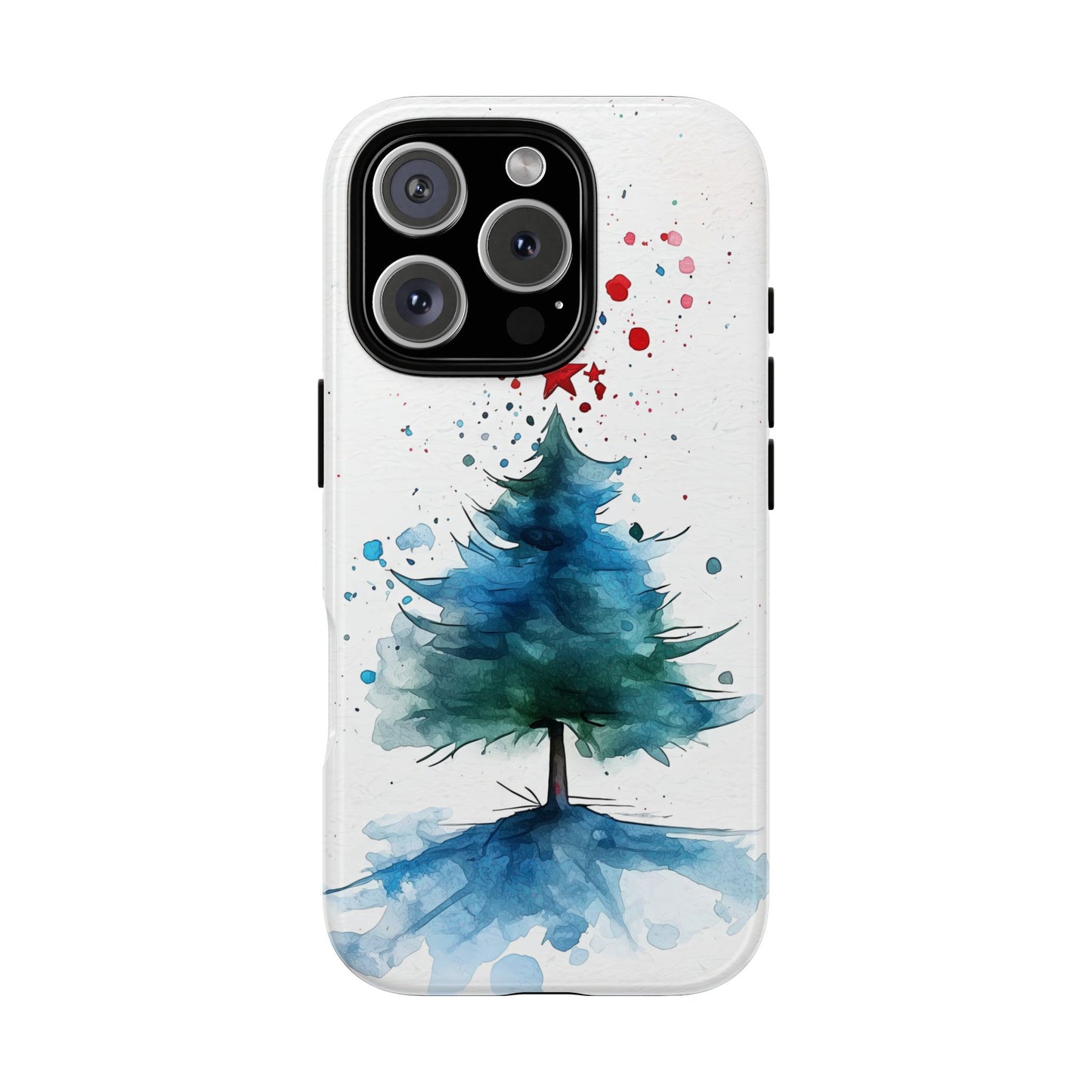 Winter Bloom – Watercolor Tree Art Case for iPhone, Pixel & Samsung
