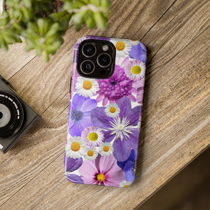 Lavender Blossom Floral Mobile Case