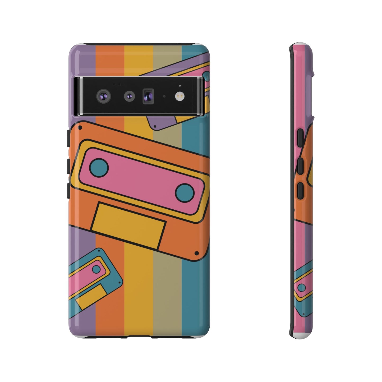 Retro Cassette Tape Phone Case – Vintage 90s Aesthetic for iPhone, Samsung & Google Pixel
