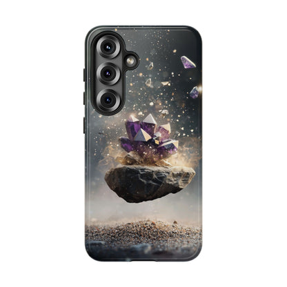 Mystic Amethyst Stones Phone Case for iPhone, Samsung & Google Pixel