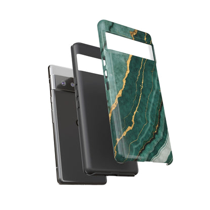 Jade Green Marble Case Design