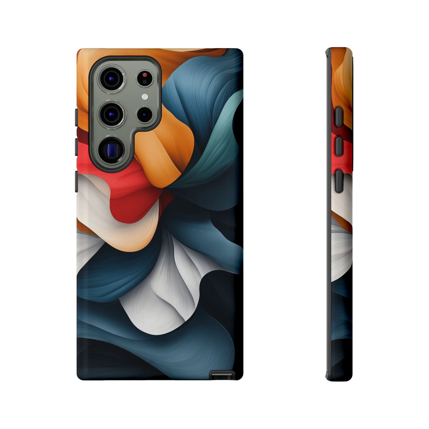 Velvet Whirl – Fluid Motion Phone Case for iPhone, Samsung & Pixel