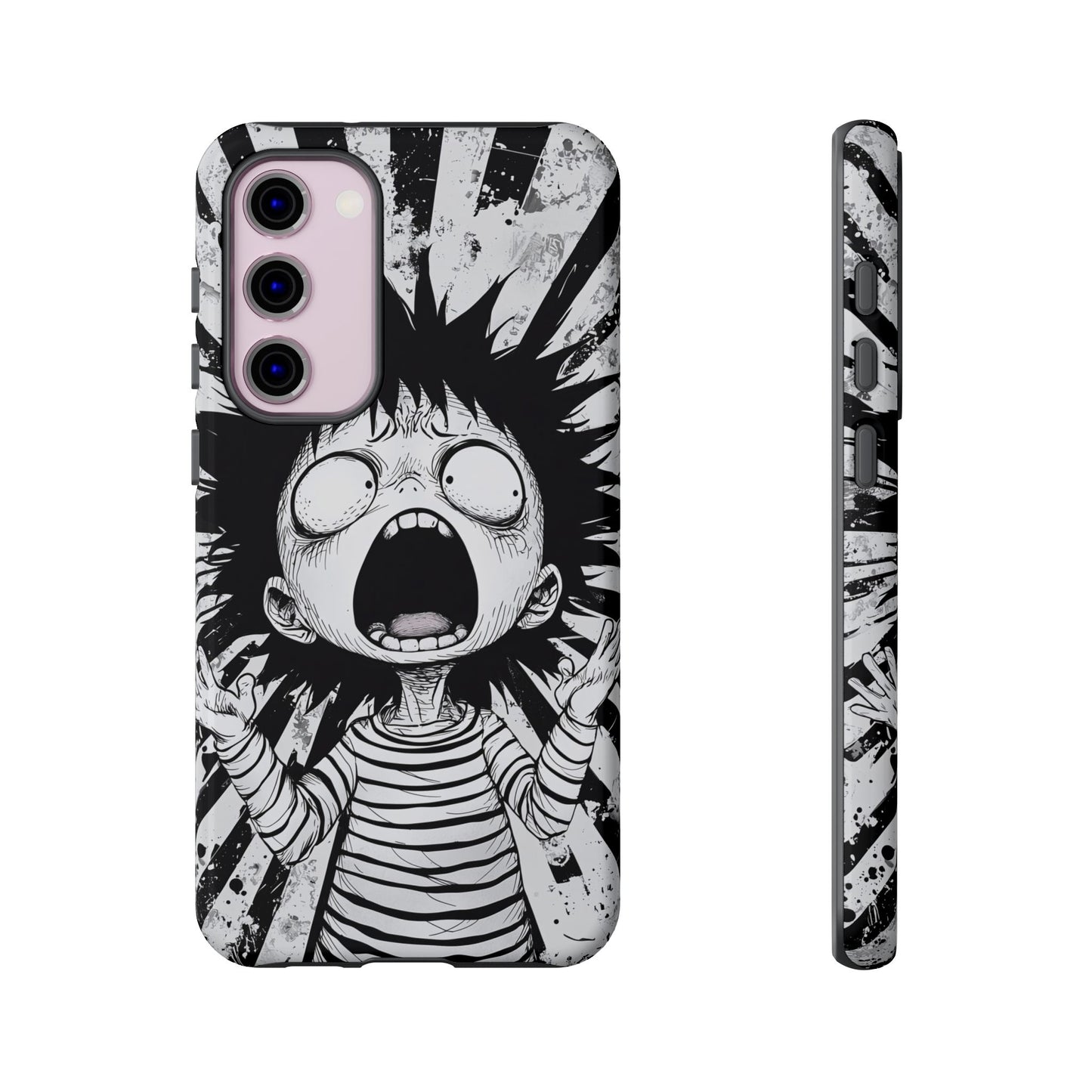 Maximum Panic Mode | Scream Kid Art  Phone Case for iPhone, Samsung & Pixel