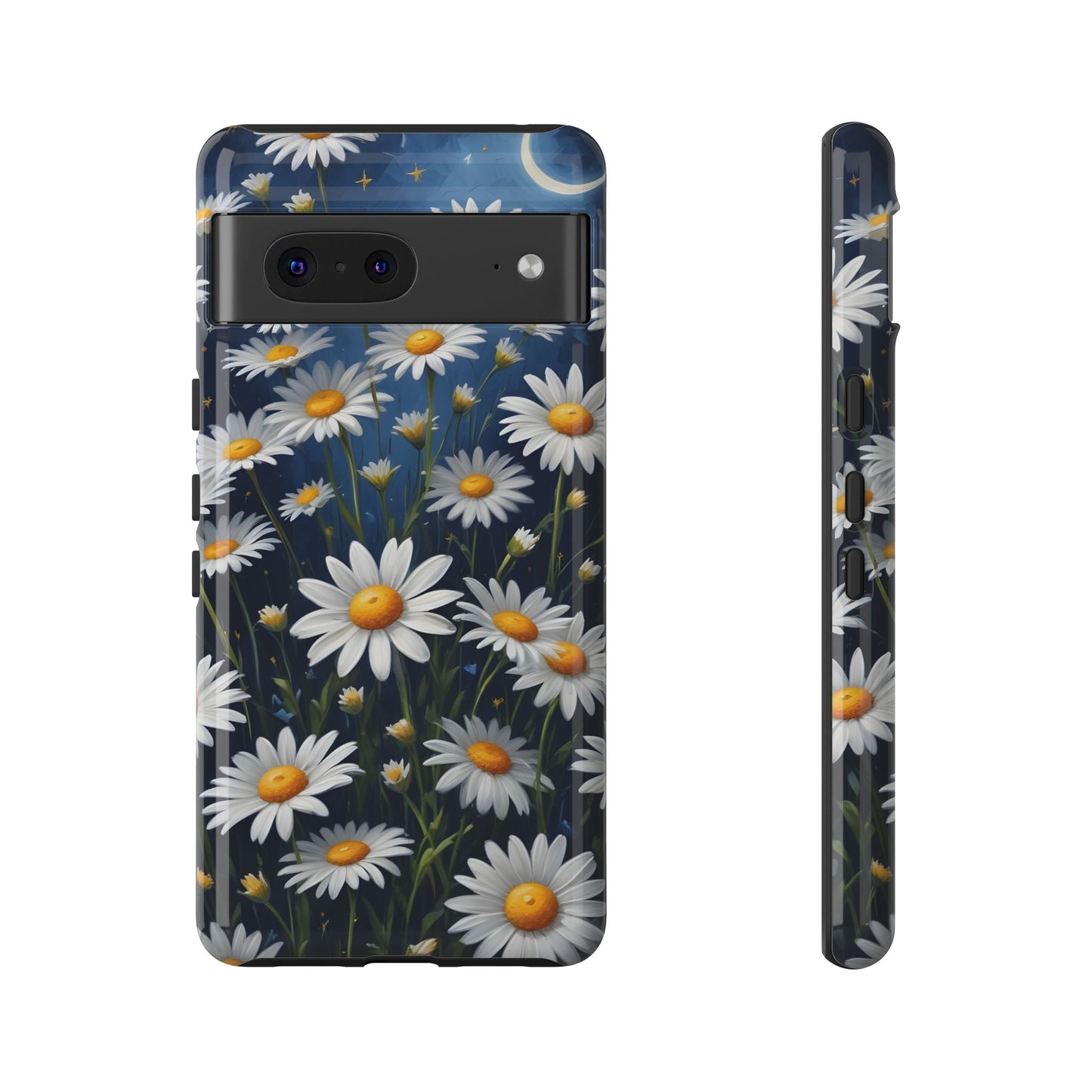 Witchy Daisy Flowers Phone Case Vintage Botanical Cover