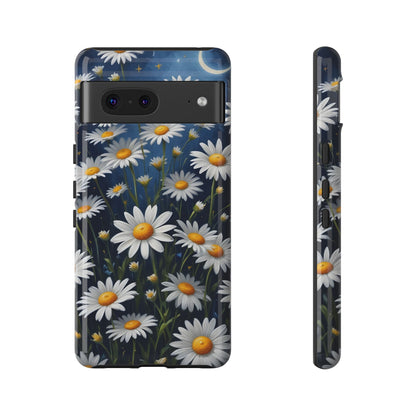 Witchy Daisy Flowers Phone Case Vintage Botanical Cover