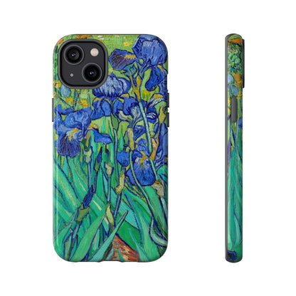 Van Gogh Irises Phone Case - iPhone, Samsung, Pixel Cover - Artistic Floral Case - Van Gogh Art Gift - Aesthetic Phone Case