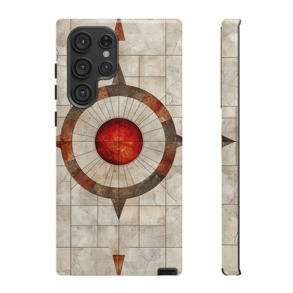 Boho Stone Compass Phone Case for iPhone, Pixel & Samsung
