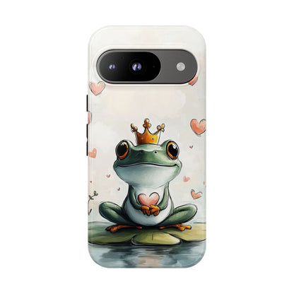 Frog Prince Phone Case – Cute Anime Aesthetic for iPhone, Google Pixel & Samsung