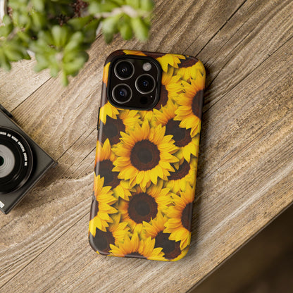Vibrant Sunflower Bloom Mobile Case