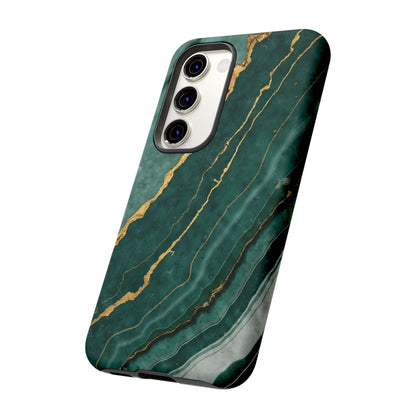 Jade Green Marble Case Design