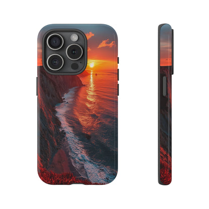 Minimal Nature Scene Case – Calm Landscape for iPhone, Samsung & Pixel