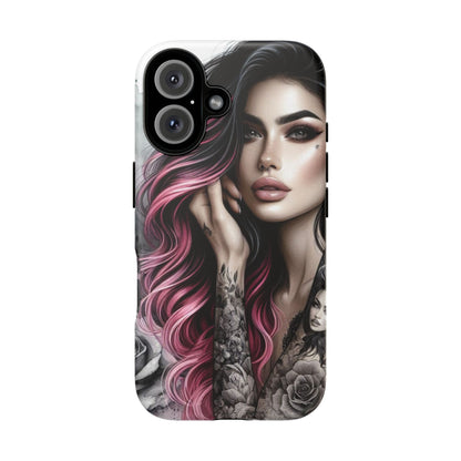 Tattooed Elegance – Gothic Art Mobile Cover