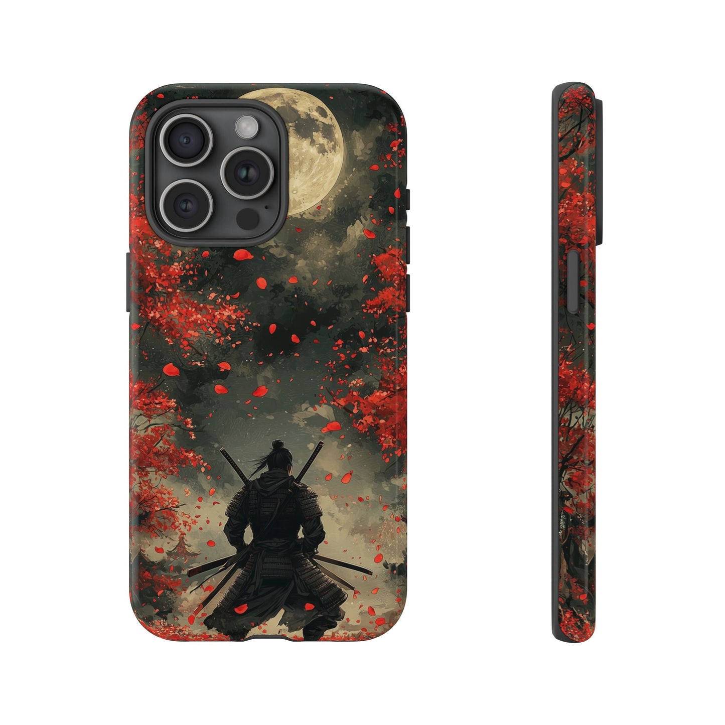 Moonlit Samurai: The Last Stand Phone Case for iPhone, Samsung & Pixel