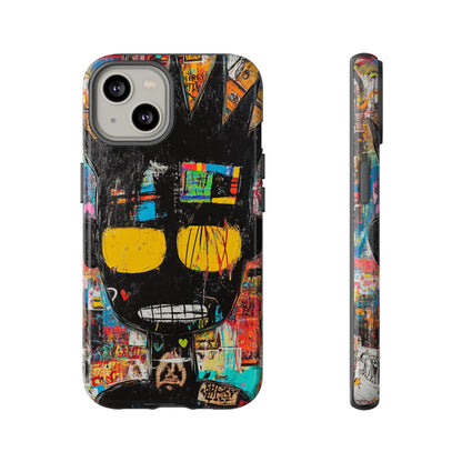 Jean-Michel Basquiat Phone Case – Contemporary Art Design - iPhone, Samsung & Google Pixel Cover - Artistic Painting Case,  Art Lover Gift
