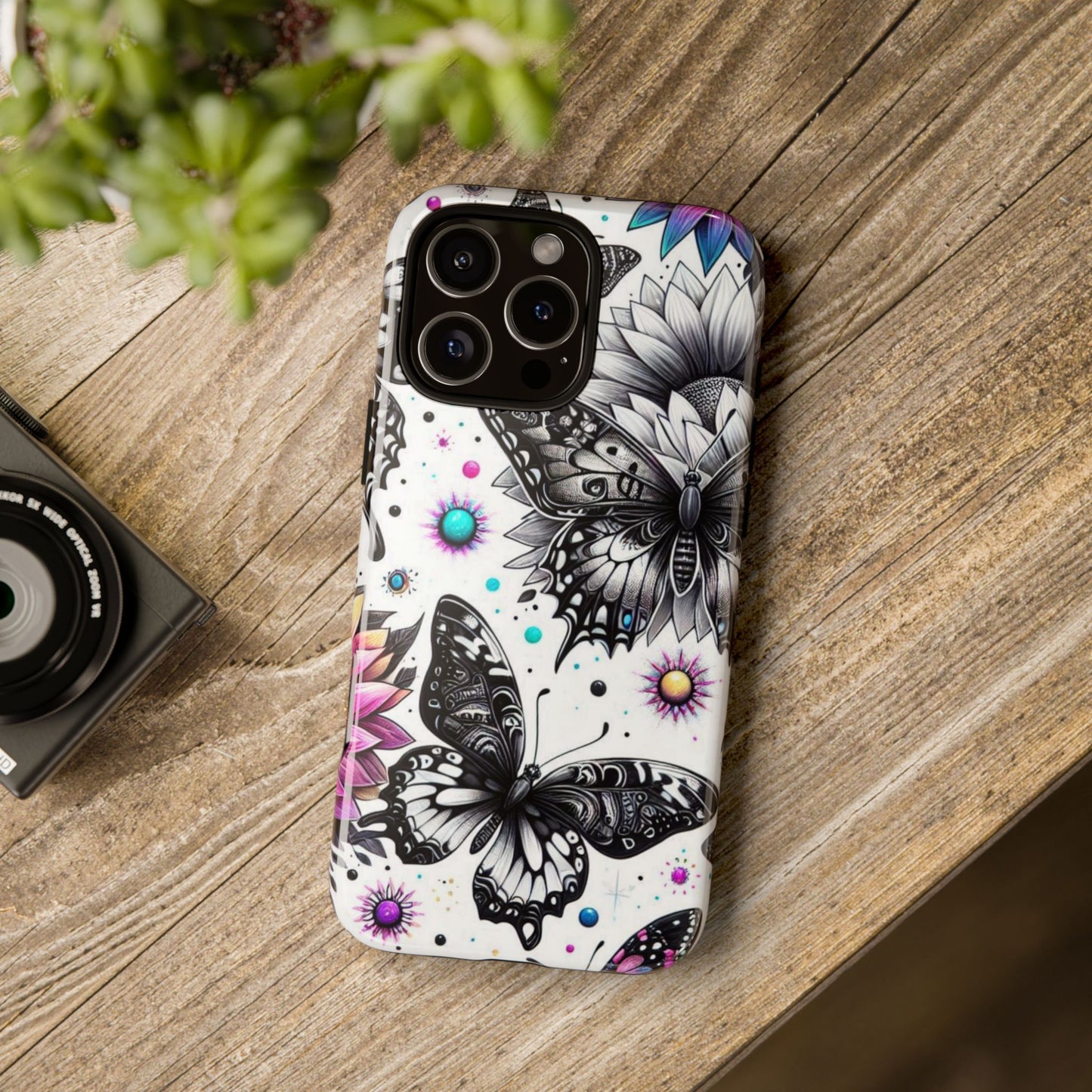 Celestial Flight – Cosmic Butterflies & Floral Magic Mobile Cover