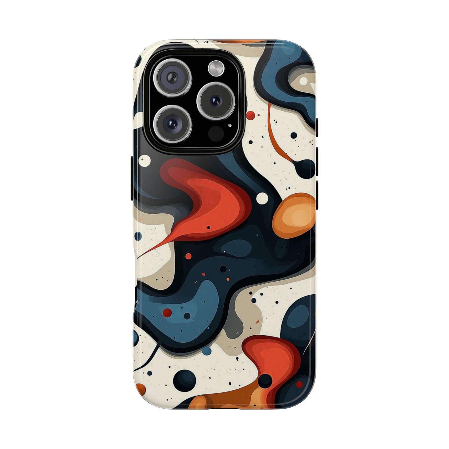 Molten Drift – Abstract Art Phone Case for iPhone, Samsung & Pixel
