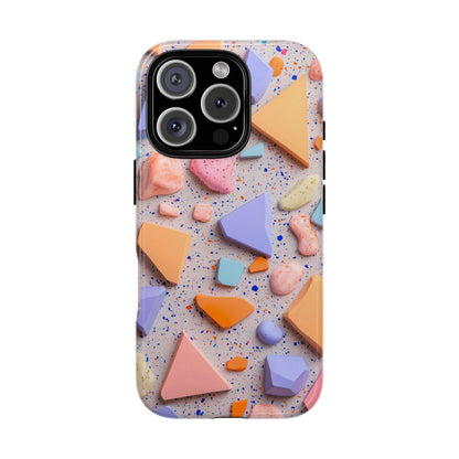 Playful Pastel Terrazzo Phone Case for iPhone, google Pixel & Samsung