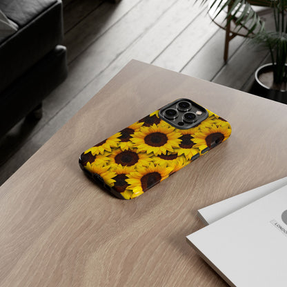 Vibrant Sunflower Bloom Mobile Case