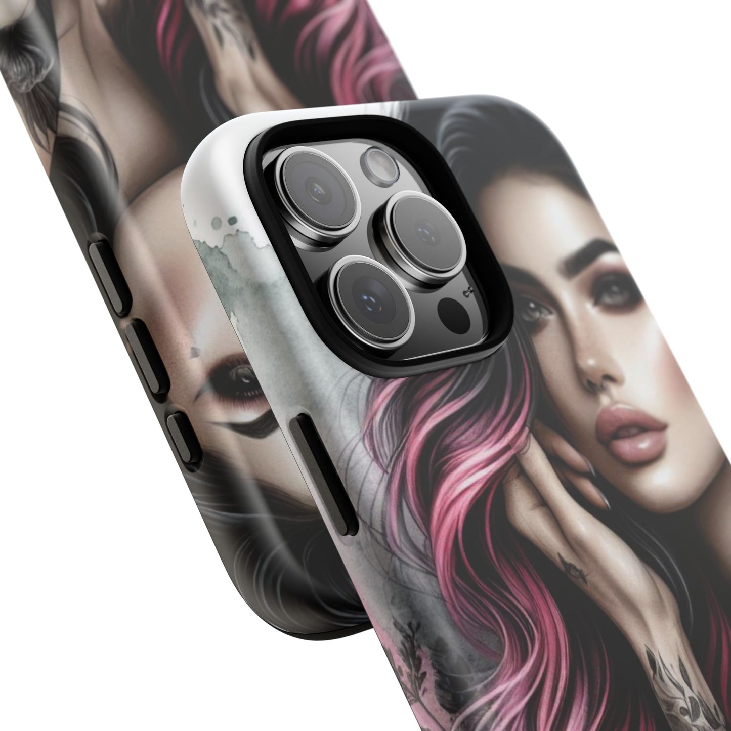 Tattooed Elegance – Gothic Art Mobile Cover