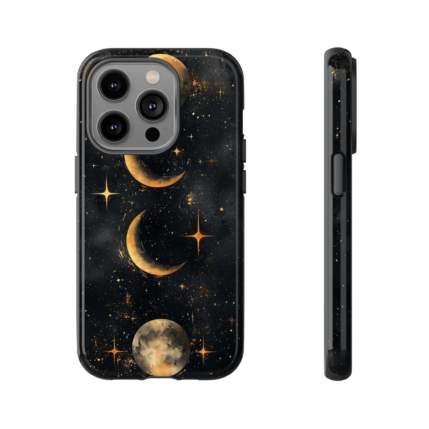 Lunar Phases Boho Moon Phone Case for iPhone, Pixel & Samsung