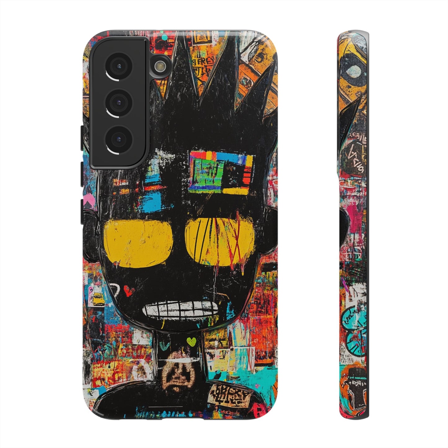 Jean-Michel Basquiat Phone Case – Contemporary Art Design - iPhone, Samsung & Google Pixel Cover - Artistic Painting Case,  Art Lover Gift