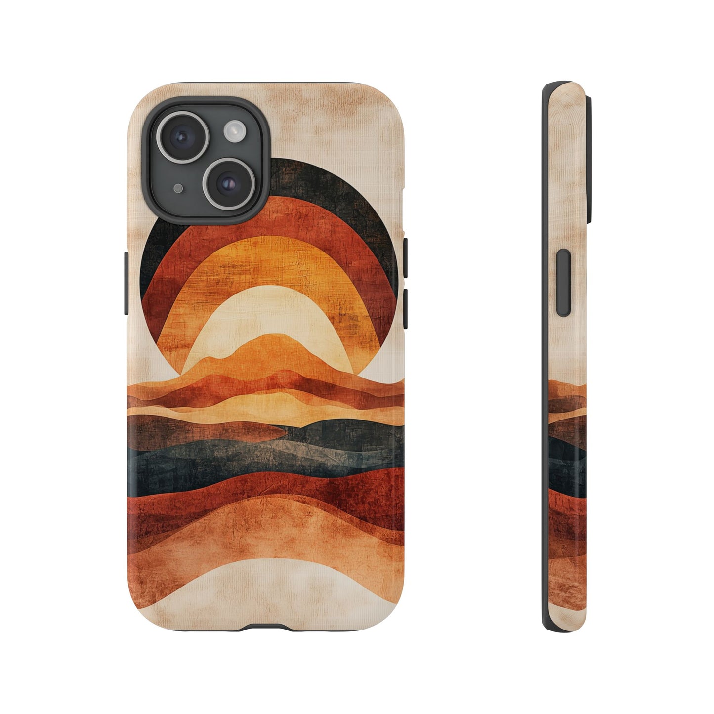 Boho Desert Sunrise Phone Case for iPhone, Pixel & Samsung