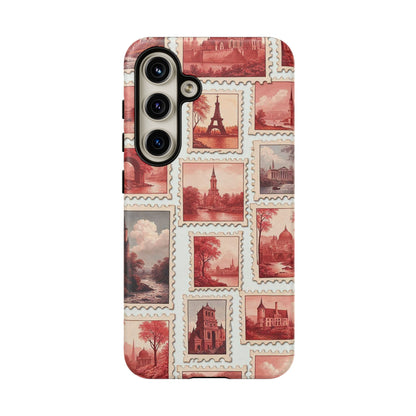 Vintage Postcard Stamps Phone Case