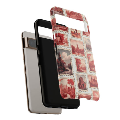 Vintage Postcard Stamps Phone Case