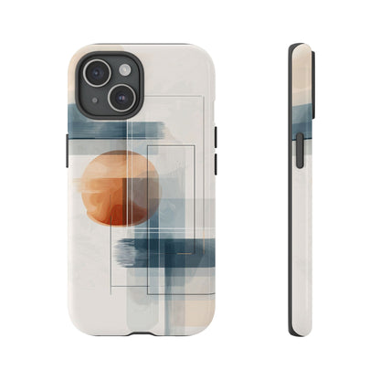 Urban Eclipse – Minimal Abstract Phone Case for iPhone, Samsung & Pixel