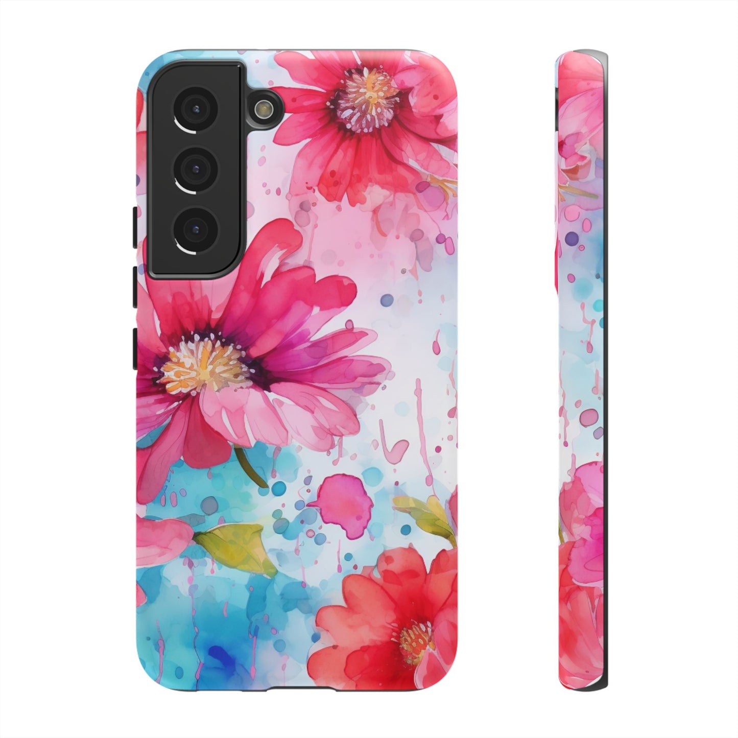 Watercolor Bloom Floral Mobile Case