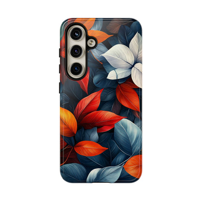 Autumn Midnight Leaves | Luxe Floral Phone Case for iPhone, Pixel & Samsung