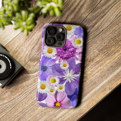 Lavender Blossom Floral Mobile Case