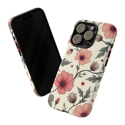 Floral Iphone Case, Botanical Pattern Design